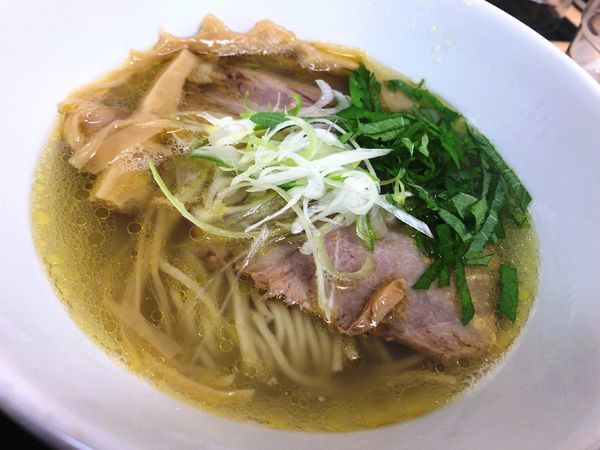 「鶏塩」@麺蔵 あつおの写真