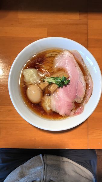 「特製中華そば」@麺処 清水の写真