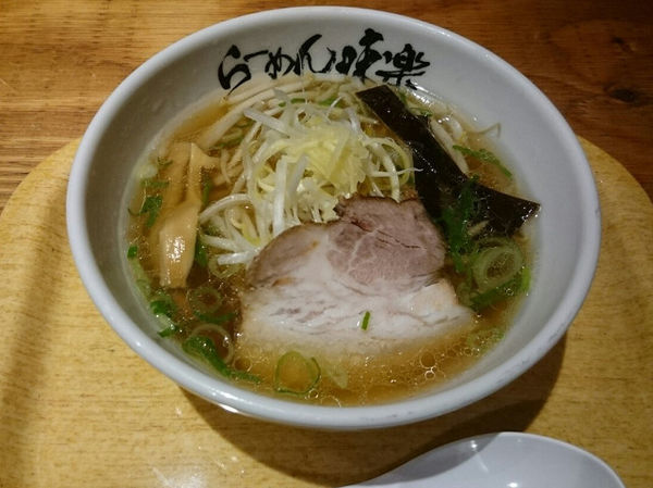 「ミニ焼き塩らーめん」@利尻らーめん 味楽 新横浜ラーメン博物館店の写真