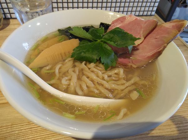 「貝塩らーめん」@らーめん 改の写真