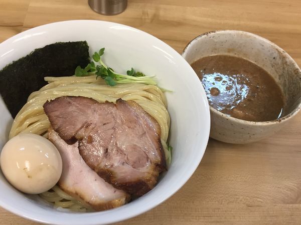 「豚骨鶏魚介つけめん¥750」@麺処 有彩の写真