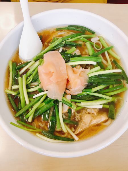 「博多ネギらーめん」@手打ちらーめん 金龍の写真