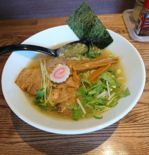 「淡麗塩そば」@麺空の写真