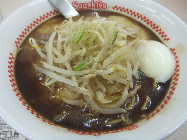 「コク旨ラーメン430円＆温玉50円」@スガキヤ 大須店の写真