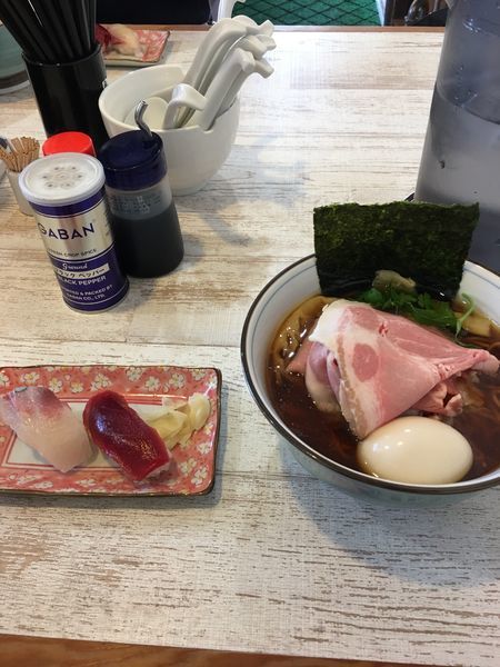 「特製煮干しそば」@中華そば 四つ葉の写真