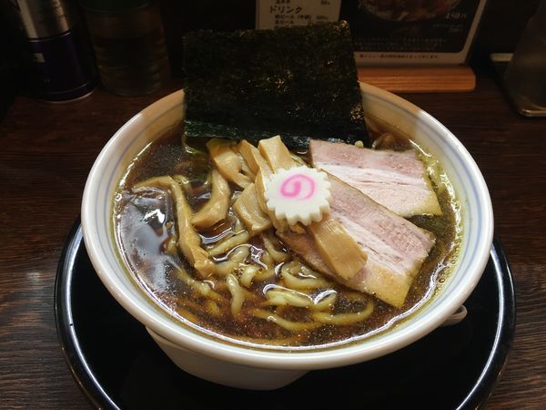 「醤油煮干そば」@東京煮干中華そば 三三㐂 大森の写真