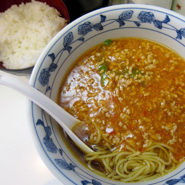 「スタ麺 800円 + 割酢飯 100円」@つきじ かんのの写真