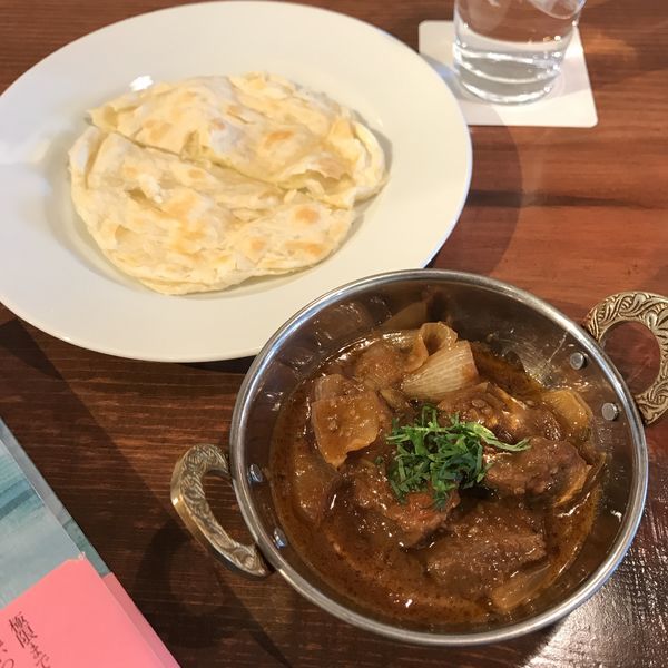 「ラムと新玉葱のカレー」@インド料理 マルジョウの写真