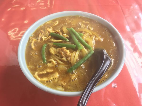 「カレーラーメン」@手打ちらーめん ぎおんの写真