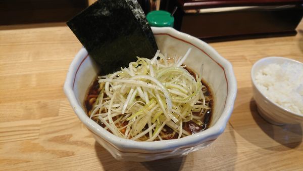 「トッピングねぎ 海苔」@らーめん 誠や 七尾店の写真