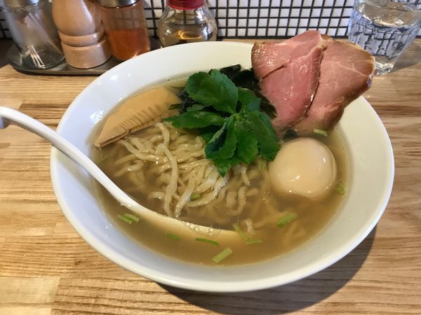 「味玉貝塩らーめん」@らーめん 改の写真