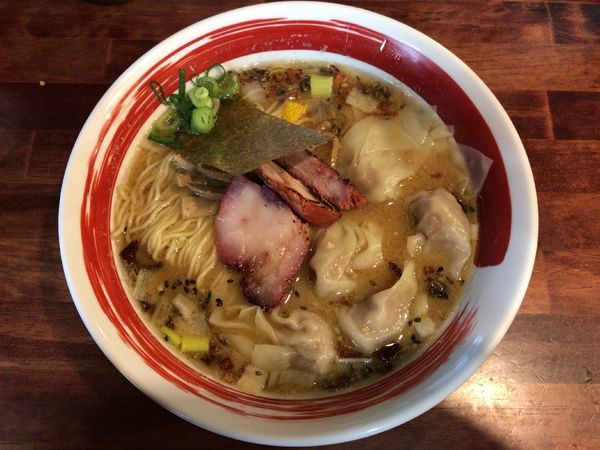 「味噌ワンタンメン(1050円)」@麺屋 悠の写真