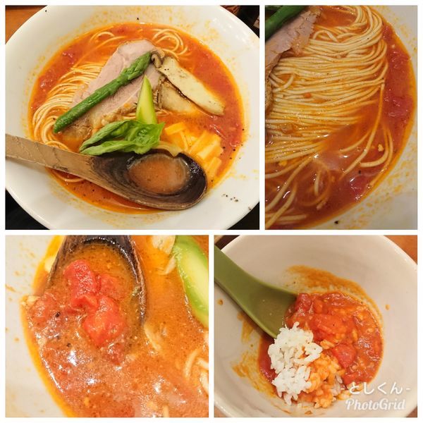 「【限定】アロハなトマトSOBA」@麺屋 Hulu-luの写真