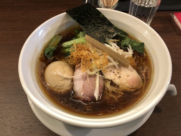 「中華そば+ハーモニー卵味付玉子」@中華ノ麺 Xing fuの写真