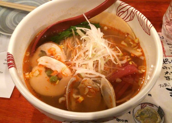 「【限定】春のあさりそば　850円」@麺処 あす花の写真