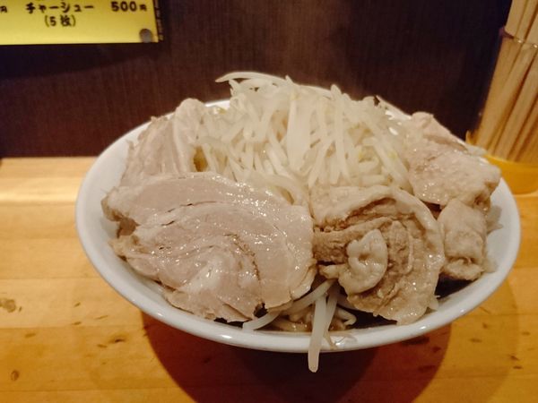 「ラーメン中 豚マシ」@ハングリーピッグ 曙町店の写真