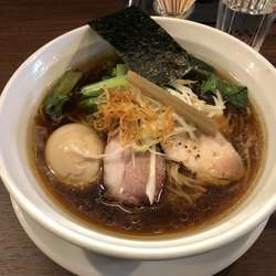 中華そば+ハーモニー卵味付玉子