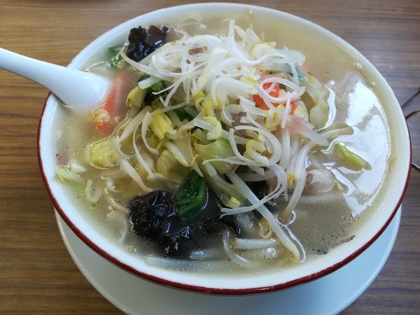 「3/26タンメン固め650円」@中華 美山の写真