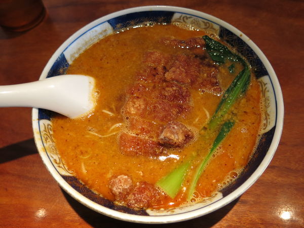 「ぱいこうだんだんめん（麺固め)：1000円」@支那麺 はしご 銀座四丁目店の写真