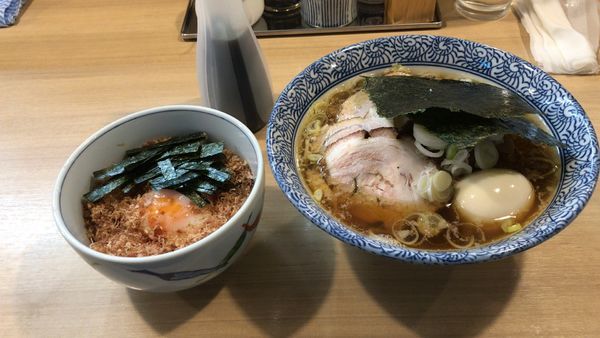 「特製中華そばＡ¥970+多賀野丼¥200」@中華そば 多賀野の写真