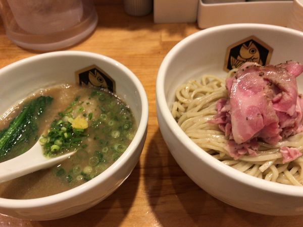 「濃厚真鯛つけ麺」@真鯛らーめん 麺魚の写真
