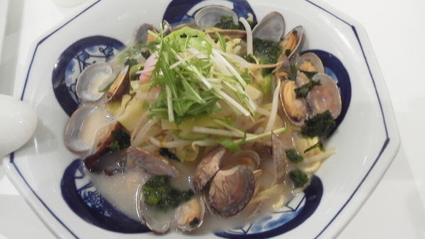 「あさりちゃんぽん　「810円」」@リンガーハット イオンモール春日部店の写真