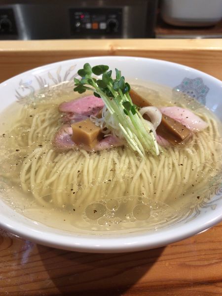 「塩そば」@麺屋 坂本01の写真