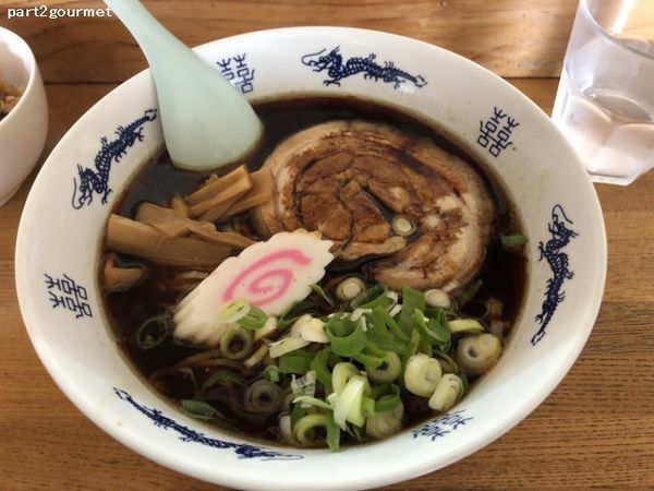 「実谷ラーメン(正油ラーメン) (800円)」@らーめん順子の写真