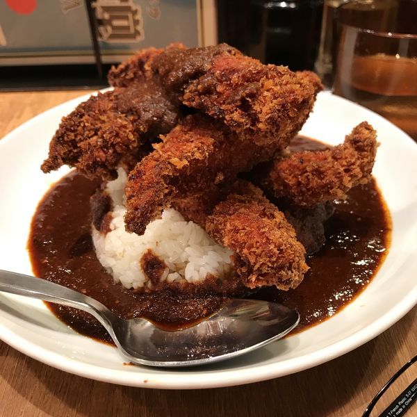「マウンテンチキンカツカリー 並」@万豚記 大塚の写真