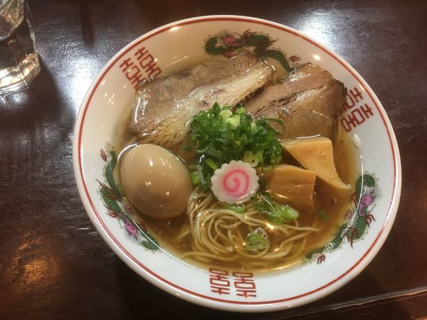 「味玉入り牛出汁中華そば」@らーめん 五ノ神精肉店 煮干し編の写真