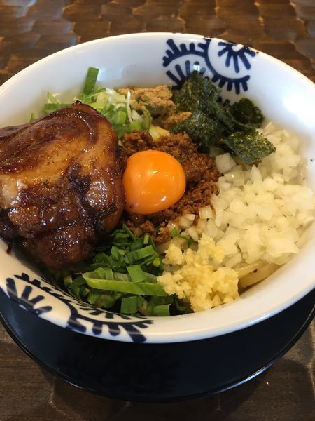 「トロ豚台湾まぜそば」@特級鶏蕎麦 龍介の写真