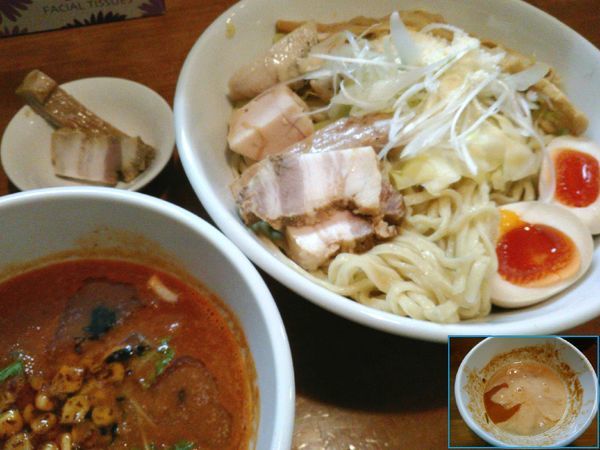 「特製つけ麺（チリトマト） ￥1000」@自家製麺ラーメンKの写真