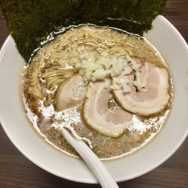 「【限定】背脂煮干ラーメン ￥900」@花笑み中華そば かれんの写真