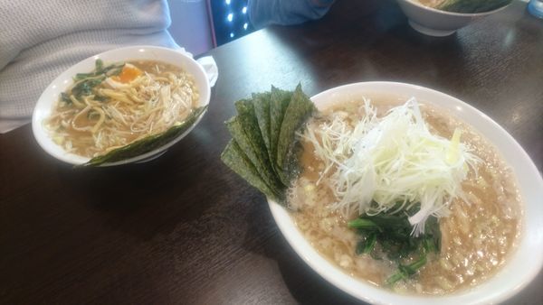 「ネギラーメン(大盛)」@らーめん よし坊の写真