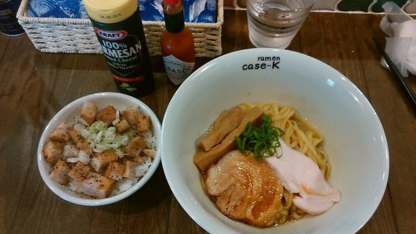 「とりのあぶらそば（700円）」@ramen case-Kの写真