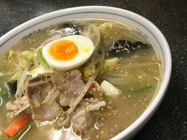 「タンメン」@てんぐらーめん 甲府後屋店の写真