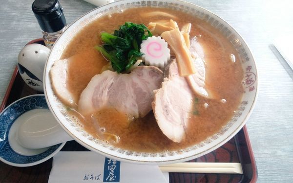 「味噌チャーシューメン(900円)」@おそば 増田屋の写真