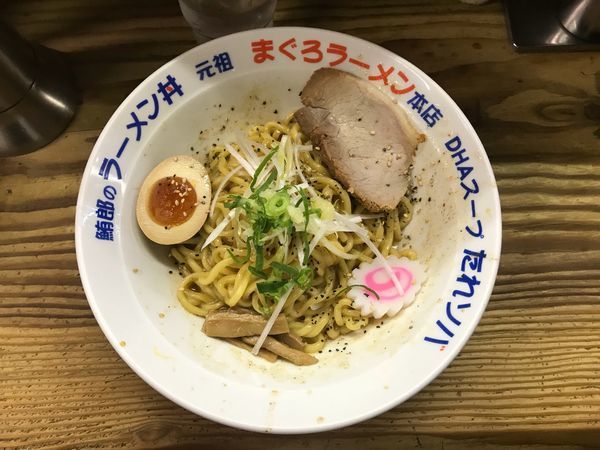 「油そば」@元祖まぐろラーメン 本店の写真
