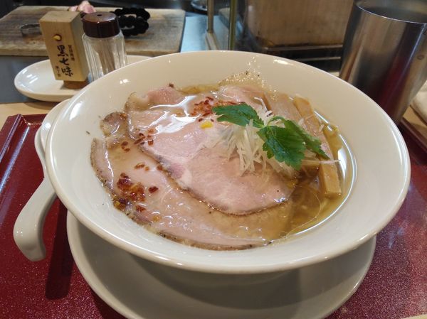 「金色貝そば」@燃えよ麺助の写真