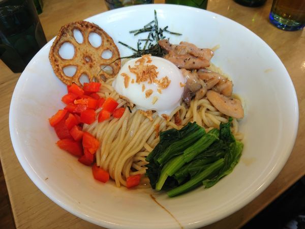 「【限定】油SOBA 790円＋ビール」@麺屋 Hulu-luの写真