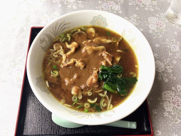 「カレーラーメン」@レストラン オサダの写真