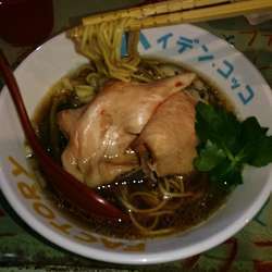 魚貝煮干し中華そば(780円)