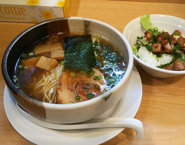 「ラーメン」@中華そば らんまんの写真