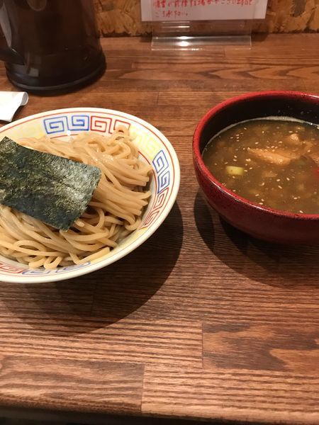 「煮干しつけ麺並盛」@SAITOU拉麺店の写真