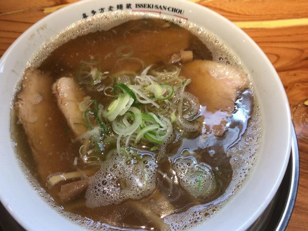 「ギンギラ煮干しラーメン700円」@壱席参頂の写真
