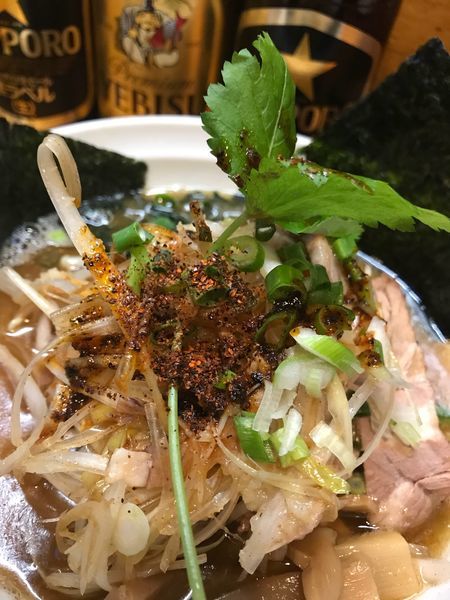「ネギらーめん」@らーめんひの木の写真