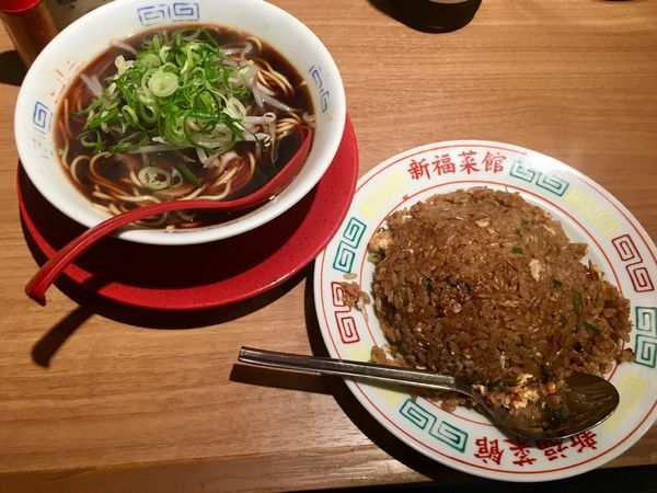 「小・並セット 1100円」@新福菜館 伊勢佐木町店の写真