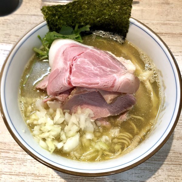 「【気まぐれ限定】煮干ししぼり ￥850」@中華そば 四つ葉の写真