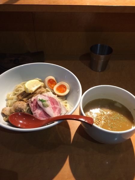 「鶏白湯 特製つけ麺」@麺屋 翔 西新宿本店の写真