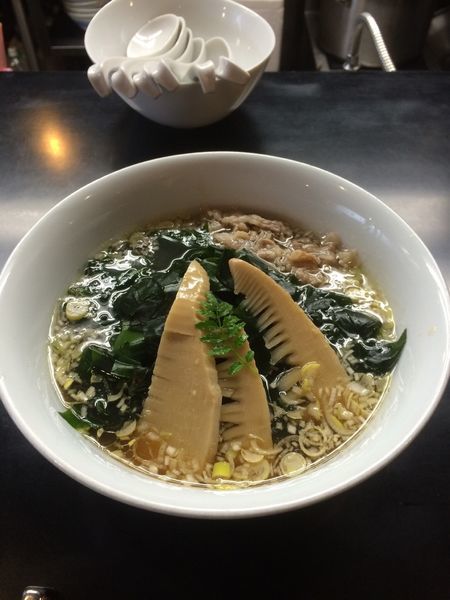 「限定 新若芽創作 若筍そば」@牛骨らぁ麺 マタドール 本店の写真